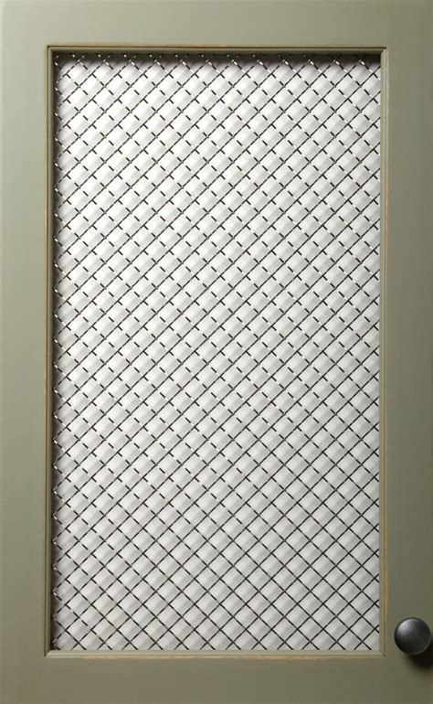 steel mesh gun cabinet|decorative mesh for cabinet doors.